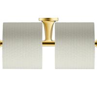 Portarrollos de papel doble Duravit Starck T, 0099383400, Color: Oro pulido