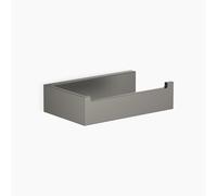 Portarrollos de papel Dornbracht sin tapa, 83500780-99, Color: Platino oscuro mate
