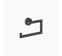Portarrollos de papel Dornbracht, sin tapa, 83500979-33, Color: Negro Mate