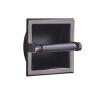 Portarrollos de papel higi nico JunSun empotrado de bronce aceitado, de acero inoxidable ORB, porta rollos de papel higi nico, porta rollos de pa