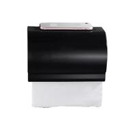 Portarrollos De Papel Higiénico Aluminio Negro, Porta Rollos, Pañuelos, Caja Facilidad De InstalacióN(Style 5 Black)