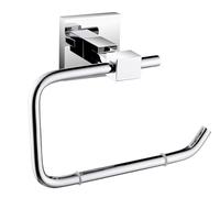 Portarrollos de Papel Higiénico Bristan SQROLLC Cuadrado, Soporte Dispensador Portarrollos Pie