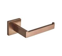 Portarrollos de Papel Higiénico Cuadrado de Acero Inoxidable, Accesorio de Baño para Baño,Brushed Rose Gold