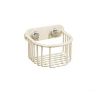Portarrollos de papel higiénico de aluminio montado en la pared, organizador de baño estable, perfil aerodinámico, impermeable, resistente al aceite, gris y blanco, se adapta a estándar y jumbo
