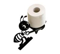 Portarrollos de papel higiénico de hormiga - Organizador sin taladro impreso en 3D | Dispensador de Rollo de Papel con Almacenaje - para aseo rústico oficina bar hotel autocaravana regalo para él ella