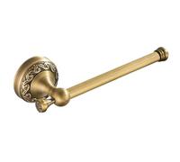 Portarrollos de papel higiénico de latón antiguo, montaje en pared, resistente a la corrosión, elegante soporte para rollo de papel higiénico para baños y aseos