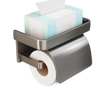 Portarrollos de Papel Higiénico de Pared, Portarrollos de Papel de Baño | Montado en la pared para cocina, baño, baño, granja, accesorios para ve