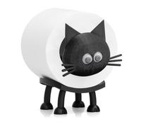 Portarrollos de papel higiénico para gatos, divertido soporte de papel higiénico, almacenamiento de rollo de papel higiénico de pie, soporte de rollo de papel higiénico impreso en 3D, divertido