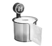 Portarrollos de papel higiénico | PET Soporte de pared | Caja dispensador de rollos de tela transparente para lavadero, hotel, dormitorio, cocina, balcón, dispensador de rollos, caja para
