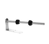 Portarrollos de papel higiénico, portarollos de papel higiénico debajo del gabinete, plateado