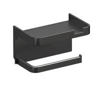 Portarrollos de papel higiénico sin taladro, soporte para papel higiénico con montaje en pared - Toallero de papel para el hogar | Portarrollos adhesivo para papel de seda, toallero de papel sin