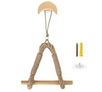 Portarrollos de Papel Higiénico, Soporte de Cuerda de Cáñamo y Madera, Rack para Baño Versátil - Ajustable, Fácil Instalación, Multifuncional para Toallas y Papel