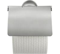 Portarrollos de papel Starck T de Duravit, con tapa, 0099407000, Color: acero inoxidable pulido