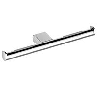 Portarrollos doble KEUCO, rígido, 14963170003, Color: Aluminio anodizado plata/cromado