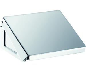 Portarrollos emco, con tapa/rodillo, cromado, 070000101