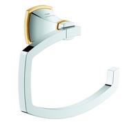 Portarrollos Grohe Grandera, sin tapa, 40908IG0, Color: Cromo / Oro
