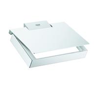 Grohe 40781000 40781000-Selection Cube - Portarrollos de Papel higiénico con Tapa
