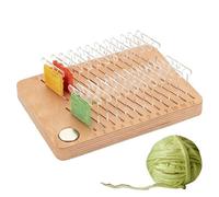 Portarrollos magnéticos - Organizador de alambre de madera de 24 compartimentos, cofre de almacenamiento para manualidades bordado | Costura de acolchado a mano Accesorios de arte Arreglo de rollos de