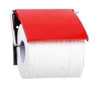 MSV 141911 - Portarrollos (poliestireno, rojo, 30 x 20 x 15 cm