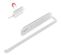 Portarrollos Papel Cocina de la Pared Magnético, Porta Rollos De Papel Cocina de Acero al Carbono, 28,3cm Soporte Papel Portarollos Cocina, Toalleros de Baño Sin Taladro con Fuerte Adsorción