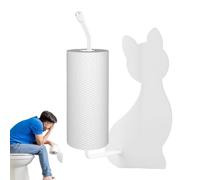 Portarrollos Papel Cocina | Porta Rollos de Papel para baño - Dispensador de pañuelos diseño Gato Estante para organización casa Oficina Viaje