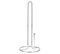 Portarrollos Papel Cocina Vertical, Cromado, 13x29 cm.