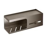 Portarrollos papel higiénico de pared acero al carbono, porta rollos de papel higiénico, porta rollos, accesorios baño(Type 2 Gray)