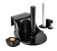 Portarrollos para bolsas de la compra, rack vertical 24 x 19 x 11 cm, organizador para bolsas de la compra, para lavandería, cocina, fregadero, basura, casa, compras, armario comercial, supermercado