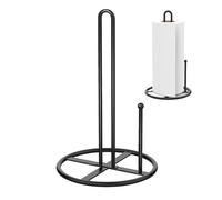 Portarrollos para limpiaparabrisas | Soporte de papel absorbente - Portarrollos de limpiaparabrisas de metal pesado con base antideslizante para cocina, para organización de casa, mesa de comedor y