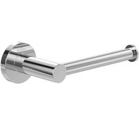 Portarrollos sin Tapa Elements Tender de Villeroy & Boch, portarrollos de Papel higiénico para Montaje en Pared, Soporte para Papel de WC Hecho de Zinc, Redondo, Chrom