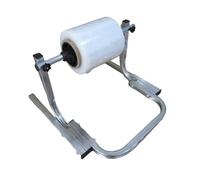 Portarrollos Vertical De Plástico Burbujas,Soporte Espuma Cojín Manual Mesa,Estante Embalaje Película Estirable,Con Deflector Madera Ajustable Capacidad Carga 50 Kg(15x40x25cm)