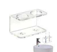Portaspazzolino per Bagni - Portaspazzolino Elettrico | Porta Spazzolini Bagno | Porta Spazzolino Elettrico Da Parete | Supporto per Spazzolino Da Denti in Acrilico Senza Foratura per La Casa,