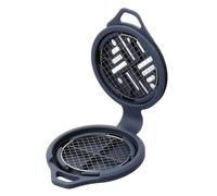 Portaspira | Colgable antideslizante ignífugo portátil | De camping plegable estuche para incienso A | Para Viaje, Camping, Interior, Exterior, Jardín, Patio