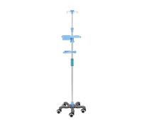 Portasueros con apoyabrazos/almacenamiento ajustable portátil Postes IV