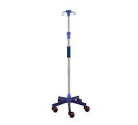 Portasueros con ruedas Soporte de infusión médica ajustable Postes IV