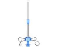 portasueros Soporte de goteo intravenoso portátil con polea for paredes de techo, soporte de infusión colgante ajustable en altura de 1-1,5 m portatil