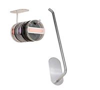 Portatapas genéricas para vasos | Accesorios De organización De cocina Ahorro De espacio Sin Taladros | Organizador De Apilables,Para Encimera De Pared Y Mesa De Cocina