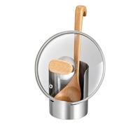 Portatapas Mientras Se Cocinan | Organizador Vertical Multifuncional De Utensilios Acero Inoxidable | Portacucharas Y Portatapas - Para Cocina, Restaurante, Hogar, Apartamento, Camper