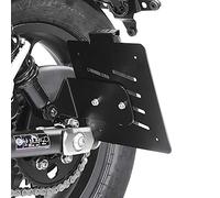 Portatarga Laterale Compatible para Honda Rebel 500 17-25 Nero