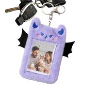 Portatarjetas de Felpa del, Portatarjetas fotográficas - Funda para Tarjeta - Lindo Felpa Tarjeta Manga Llavero Tarjeta Protector Foto Postales Manga Titular para Adultos