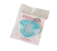 Portatarjetas de fotos de 1 pulgada con diseño de ala de ángel para coleccionistas de postales y viajes en el campus