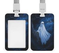 Portatarjetas de identificación con clip retráctil, protector de tarjetas, placa de nombre, para trabajo, oficina, médico, enfermera