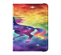 Portatarjetas de piel para pasaporte y vacunas, combinado, para documentos de viaje, portafolios, pasaporte, con ranura para tarjeta de vacuna, para viajes, esenciales, impermeables, Color 31, Una