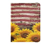 Portatarjetas de piel para pasaporte y vacunas, combinado, para documentos de viaje, portafolios, pasaporte, con ranura para tarjeta de vacuna, para viajes, esenciales, impermeables, Color 42, Una