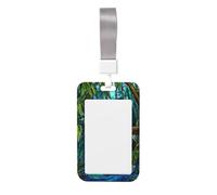 Portatarjetas de plástico duro con diseño de panda por River, para tarjetas de trabajo, protector para enfermeras y oficina