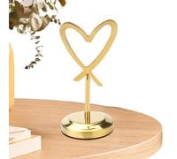 Portatarjetas de plaza, titular número de mesa | Soporte de panel para fotografías, Soporte de reserva de metal con clips de nombre, para cumpleaños, celebraciones de boda