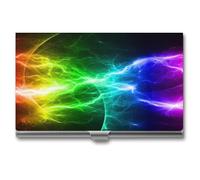 Portatarjetas de visita con símbolos de Bitcoin dorado, estuche profesional delgado, organizador ideal para tarjetas de visita y soporte para tarjetas de regalo para hombres y mujeres, Estilo-40-5,