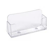 Portatarjetas de visita exacompta metacrilato cristal 34x102x47 mm