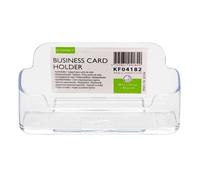 Portatarjetas de visita q-connect metacrilato cristal ref.5770