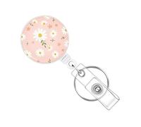 Portatarjetas retráctil con clip de bolsillo de metal de acceso rápido para oficina, escuela, conferencia, soportes retráctiles con cordón